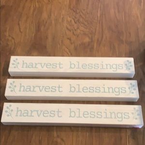 Harvest blessings